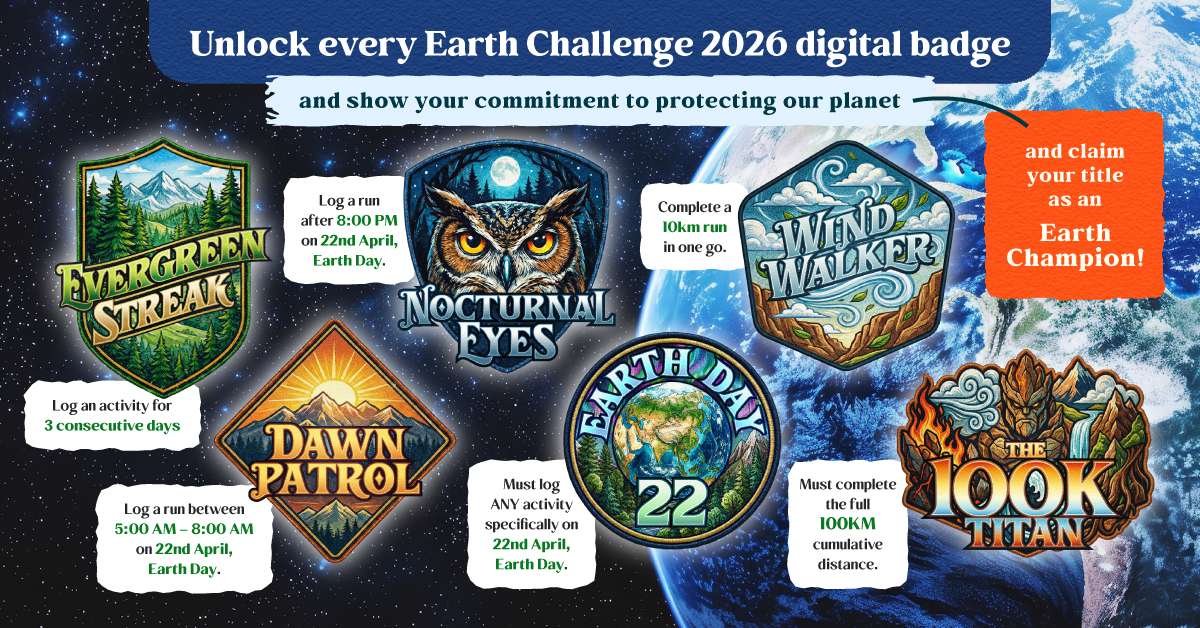 Unlock digital badge in Earth Challenge 2026
