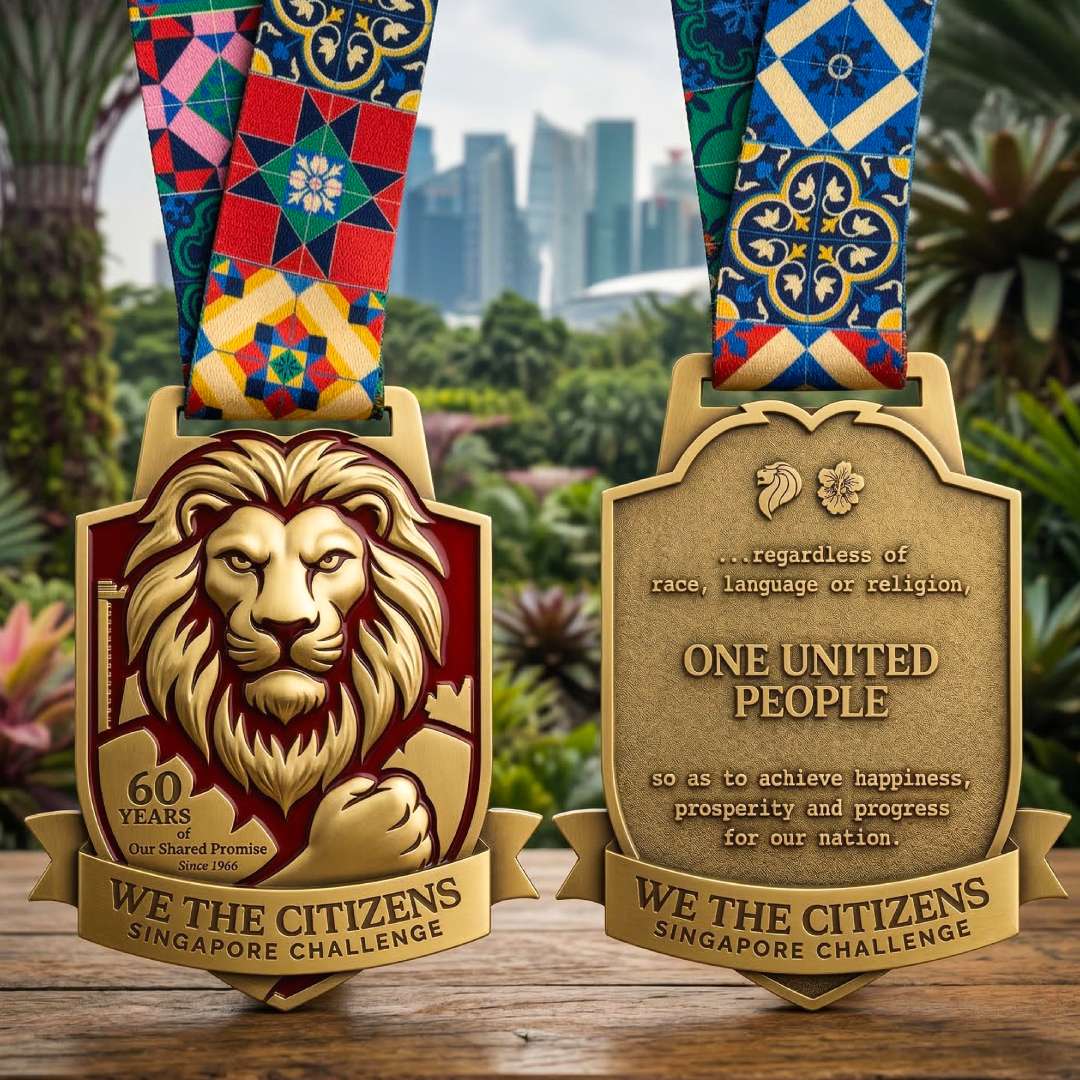 SG "Pledge 60" Commemorative Medal