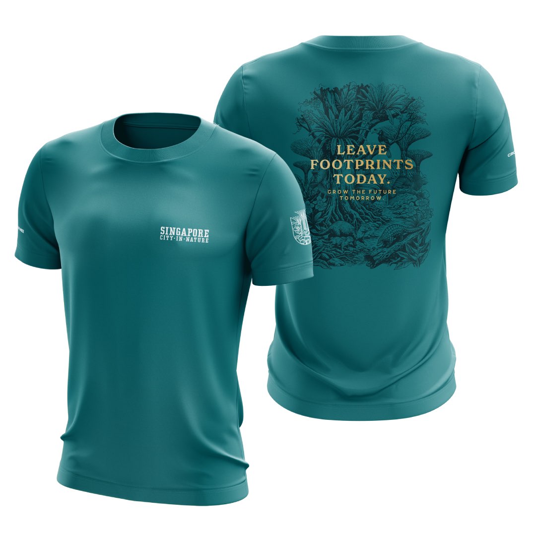 "Wild Singapore" Art Premium Tee